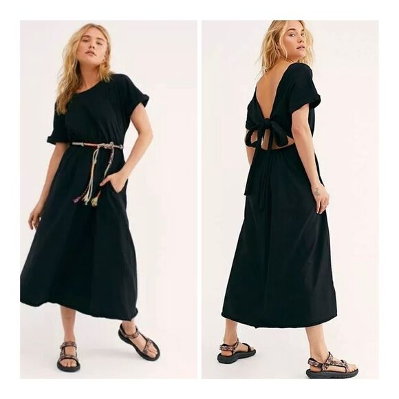 New Free People Beach midi dress size XS - Picture 1 of 11